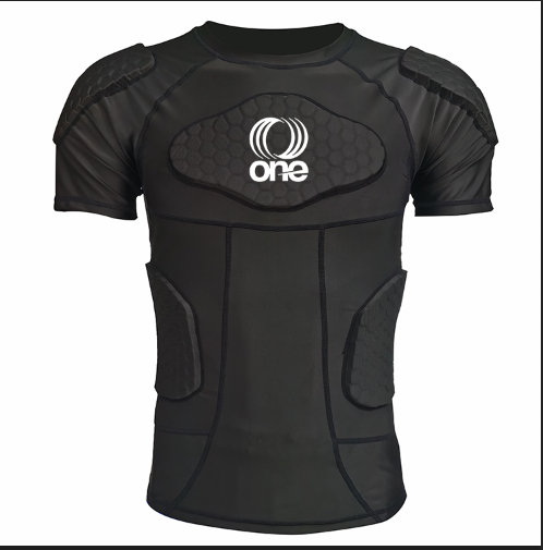 Suisse Rugby Protective Padded Compression T-shirt