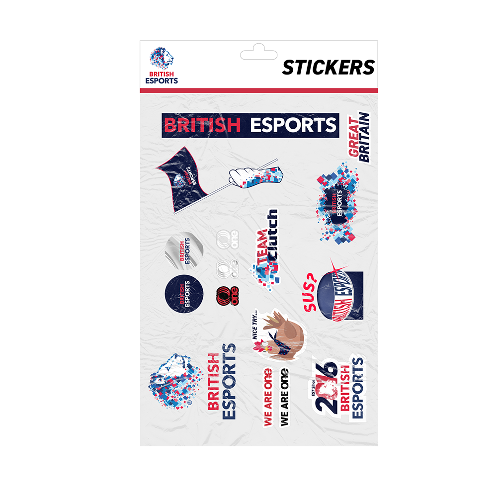 British Esports Stickers