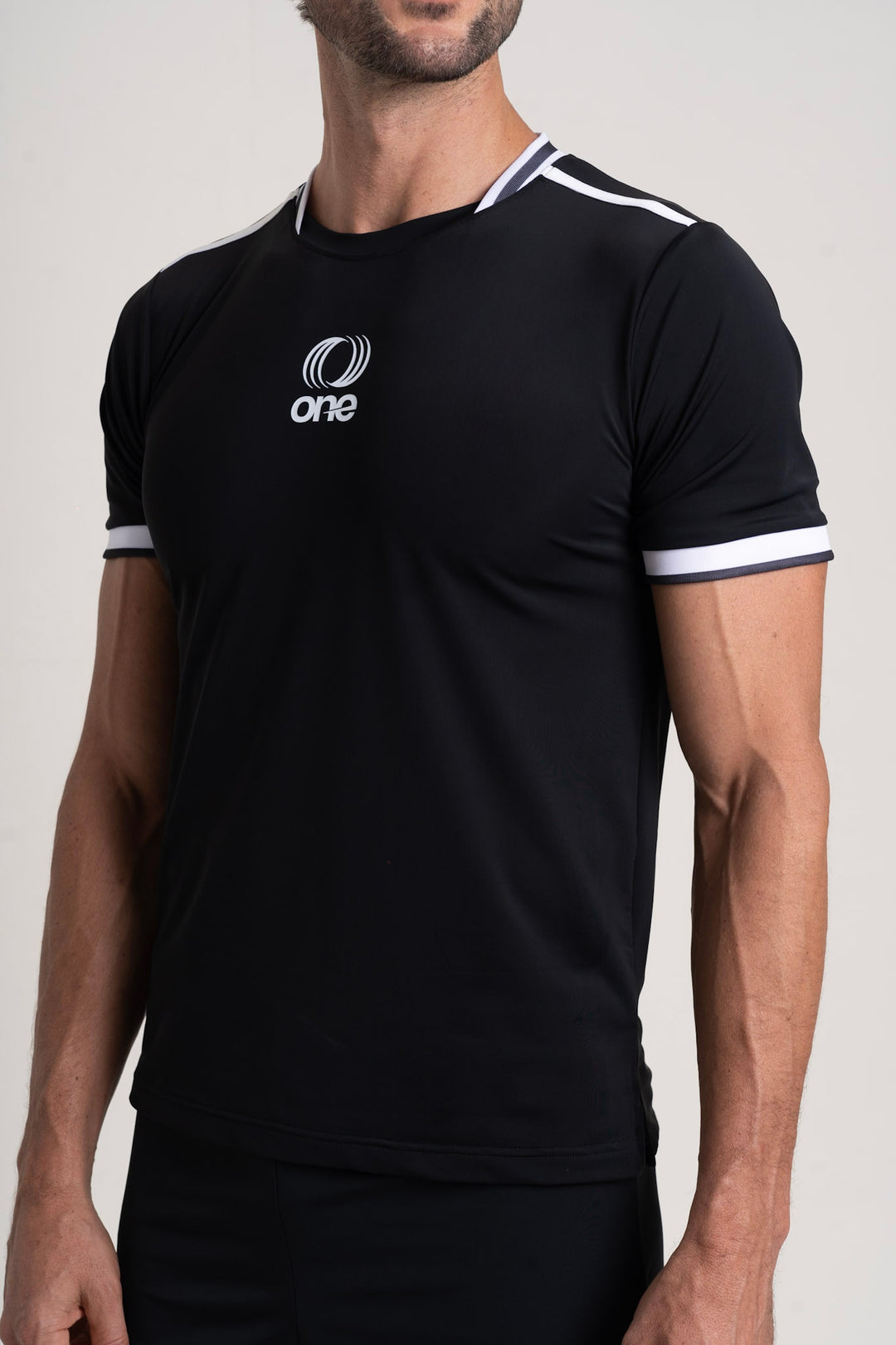 Black Tennis Tee