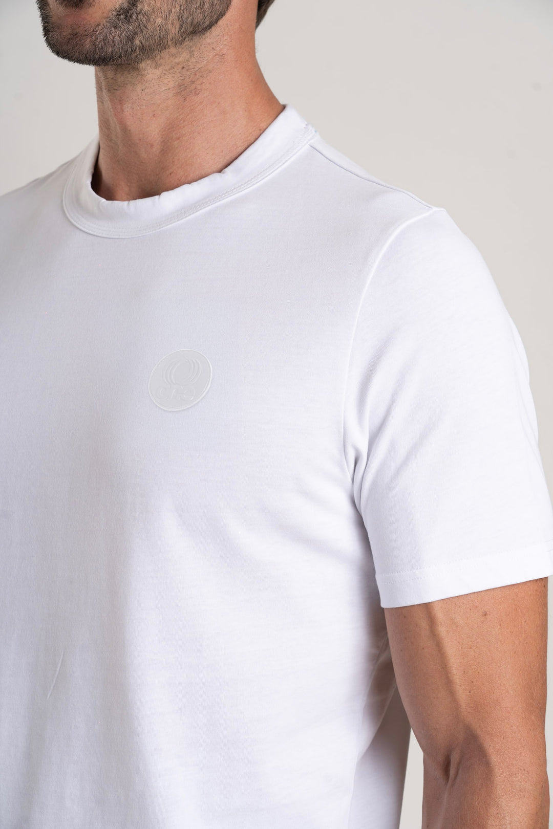 Core Range Cotton T-Shirts Silicone Patch