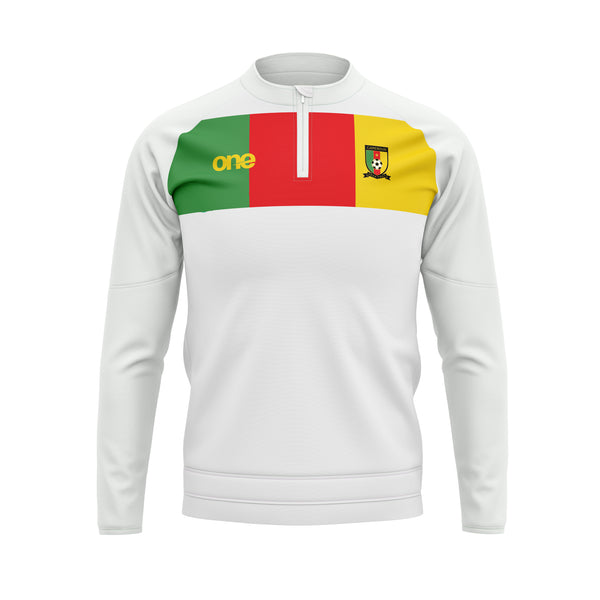 Official Women Cameroon FECAFOOT White Pro Jersey – One All Sports